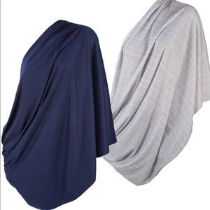 LK baby 2 pack nursing scarf